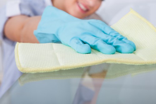 Curtain cleaning process for a residential property in West Drayton